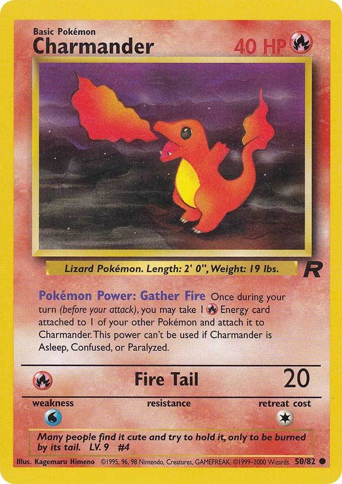 Charmander (50/82) [Team Rocket Unlimited] | Amazing Games TCG