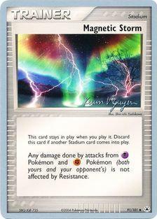 Magnetic Storm (91/101) (Team Rushdown - Kevin Nguyen) [World Championships 2004] | Amazing Games TCG
