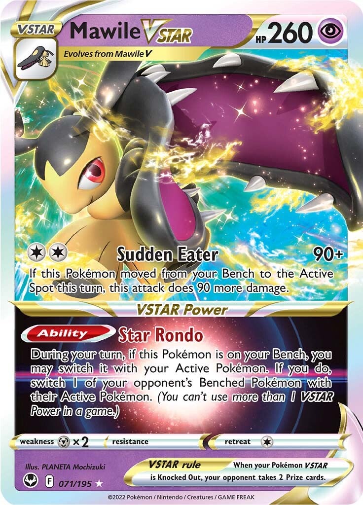 Mawile VSTAR (071/195) [Sword & Shield: Silver Tempest] | Amazing Games TCG