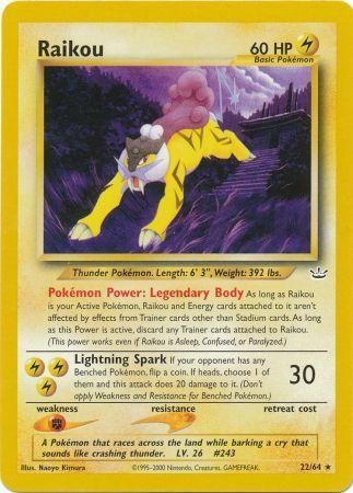 Raikou (22/64) [Neo Revelation Unlimited] | Amazing Games TCG