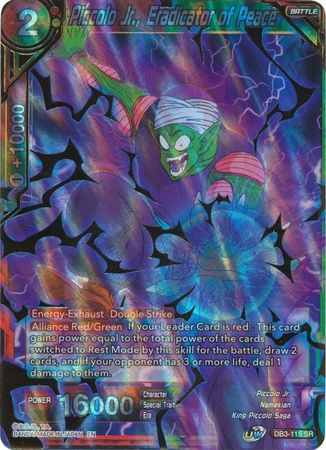 Piccolo Jr., Eradicator of Peace (DB3-115) [Giant Force] | Amazing Games TCG