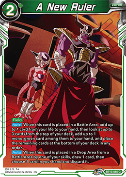 A New Ruler (Common) [BT13-085] | Amazing Games TCG