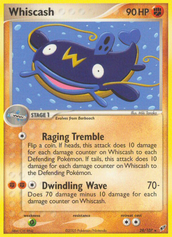 Whiscash (28/107) [EX: Deoxys] | Amazing Games TCG