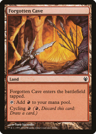 Forgotten Cave [Duel Decks: Izzet vs. Golgari] | Amazing Games TCG