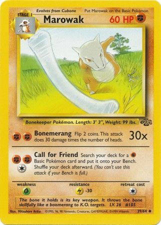 Marowak (39/64) [Jungle Unlimited] | Amazing Games TCG