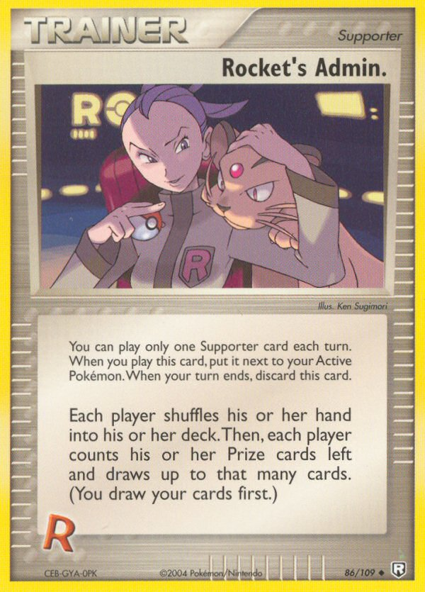 Rocket's Admin. (86/109) [EX: Team Rocket Returns] | Amazing Games TCG