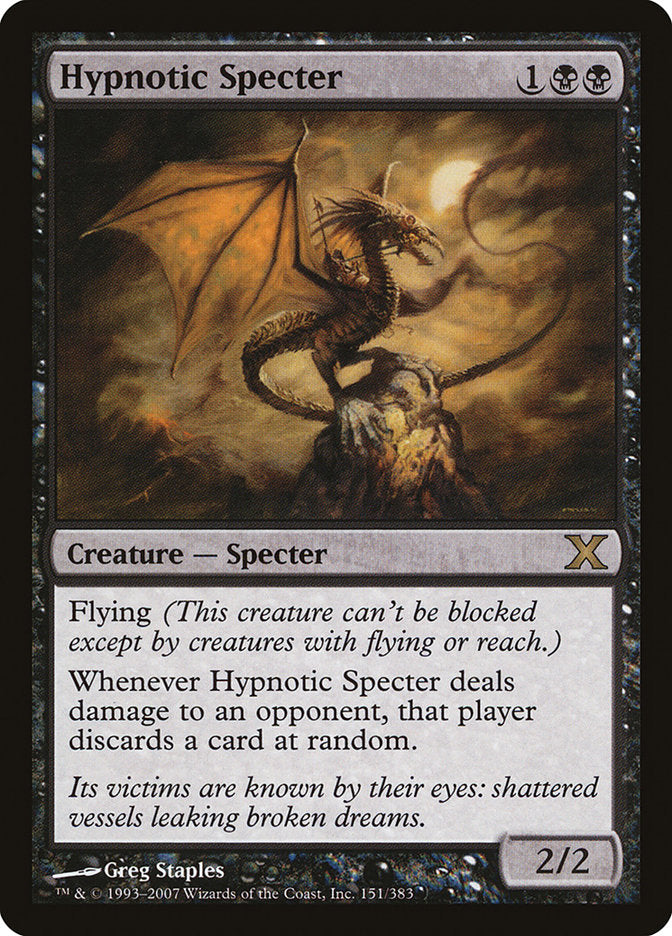 Hypnotic Specter [Tenth Edition] | Amazing Games TCG