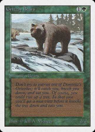 Grizzly Bears [Unlimited Edition] | Amazing Games TCG