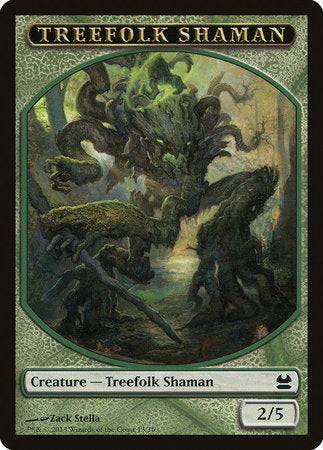 Treefolk Shaman Token [Modern Masters Tokens] | Amazing Games TCG