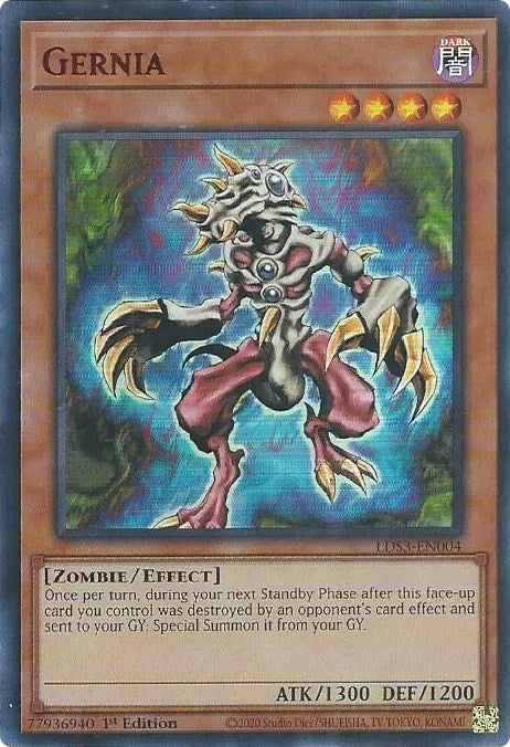 Gernia (Red) [LDS3-EN004] Ultra Rare | Amazing Games TCG