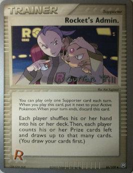 Rocket's Admin. (86/109) (Bright Aura - Curran Hill's) [World Championships 2005] | Amazing Games TCG