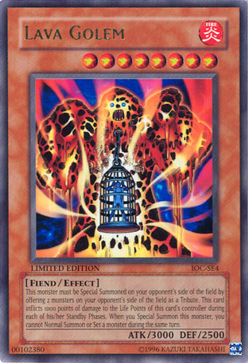 Lava Golem [IOC-SE4] Ultra Rare | Amazing Games TCG