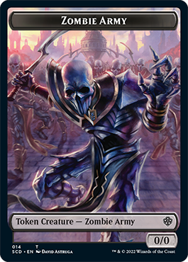 Zombie Army Double-Sided Token [Starter Commander Decks] | Amazing Games TCG