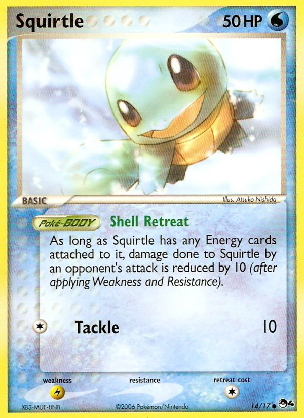 Squirtle (14/17) [POP Series 4] | Amazing Games TCG