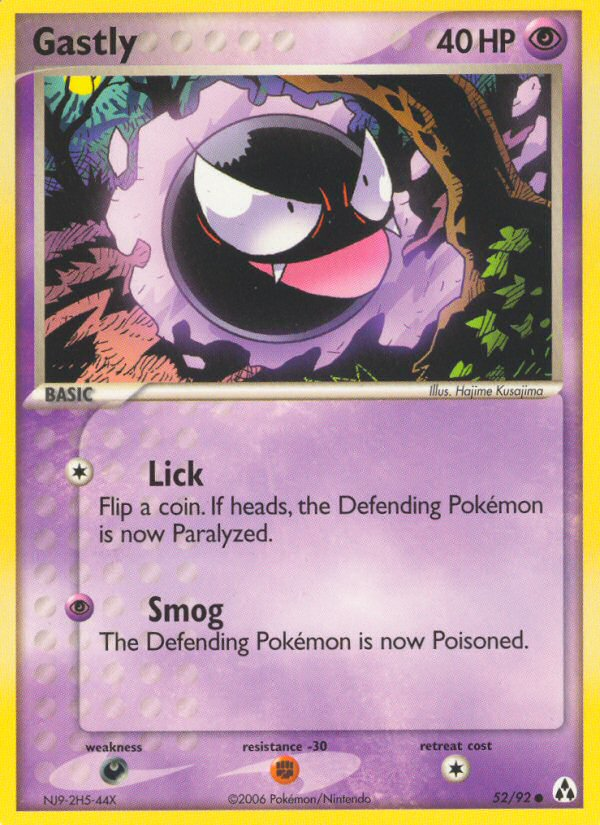 Gastly (52/92) [EX: Legend Maker] | Amazing Games TCG