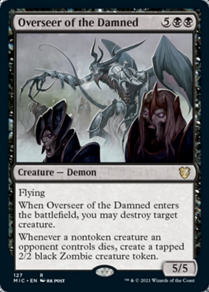 Overseer of the Damned [Innistrad: Midnight Hunt Commander] | Amazing Games TCG