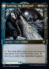 Jorn, God of Winter // Kaldring, the Rimestaff (Showcase) [Kaldheim] | Amazing Games TCG