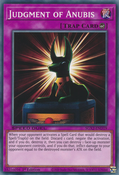 Judgment of Anubis [SGX2-END19] Common | Amazing Games TCG