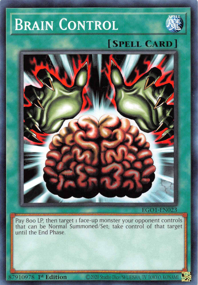 Brain Control [EGO1-EN023] Common | Amazing Games TCG