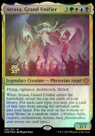 Atraxa, Grand Unifier [Phyrexia: All Will Be One Prerelease Promos] | Amazing Games TCG