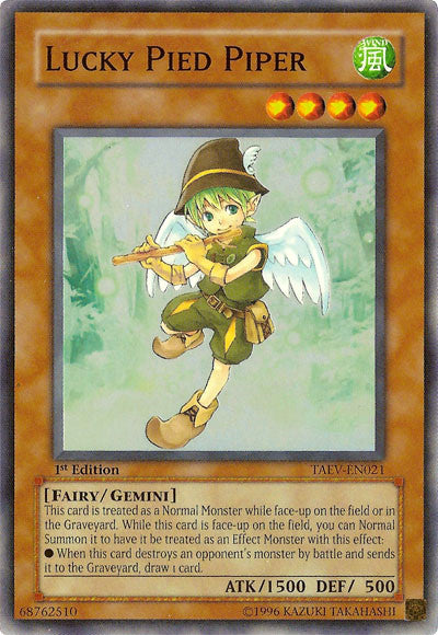 Lucky Pied Piper [TAEV-EN021] Super Rare | Amazing Games TCG