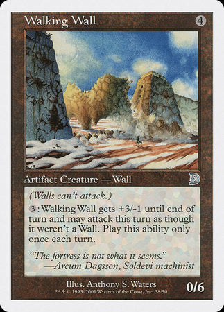 Walking Wall [Deckmasters] | Amazing Games TCG