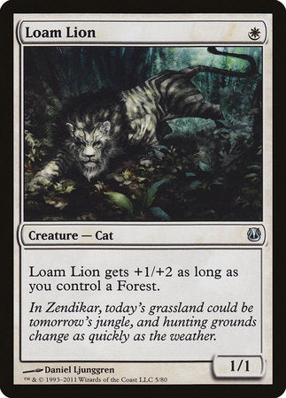 Loam Lion [Duel Decks: Ajani vs. Nicol Bolas] | Amazing Games TCG