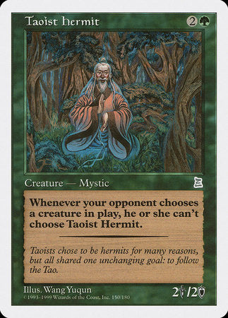 Taoist Hermit [Portal Three Kingdoms] | Amazing Games TCG