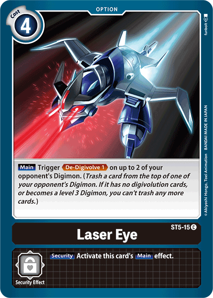 Laser Eye [ST5-15] [Starter Deck: Machine Black] | Amazing Games TCG