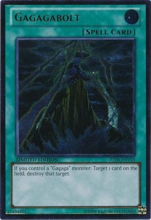 Gagagabolt [ZTIN-ENV03] Ultimate Rare | Amazing Games TCG