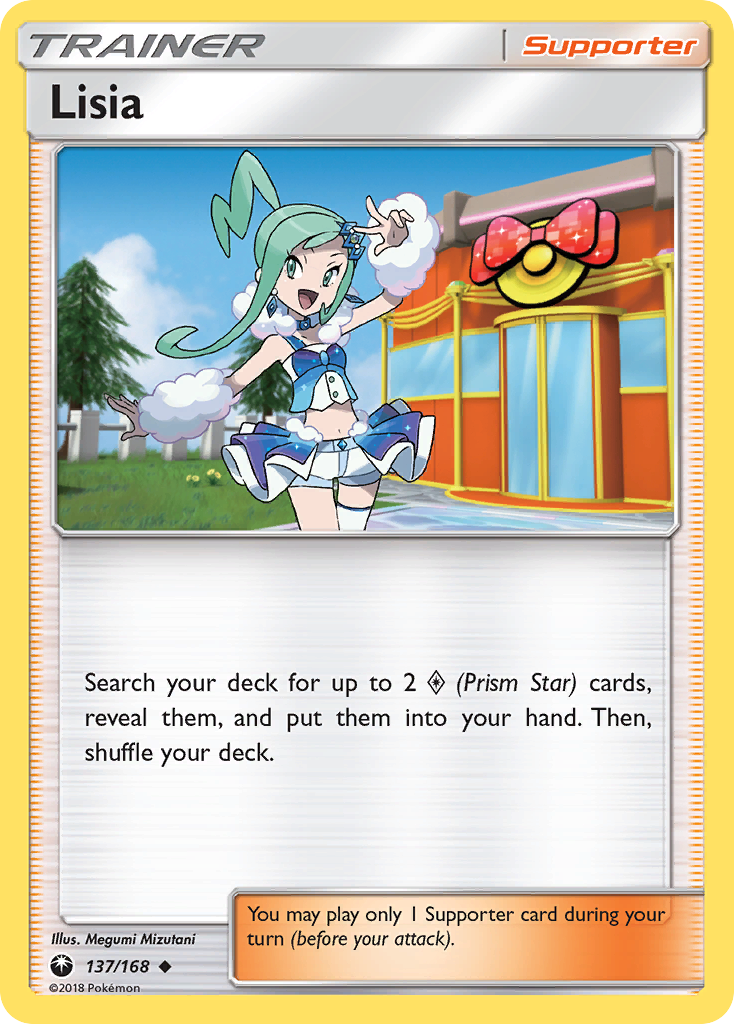 Lisia (137/168) [Sun & Moon: Celestial Storm] | Amazing Games TCG