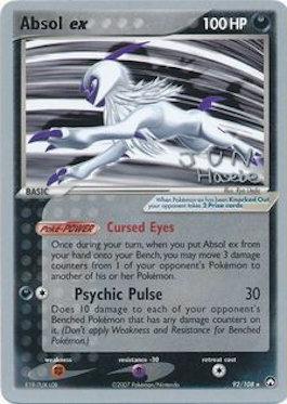 Absol ex (92/108) (Flyvees - Jun Hasebe) [World Championships 2007] | Amazing Games TCG