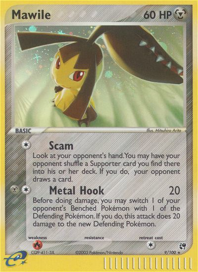 Mawile (9/100) [EX: Sandstorm] | Amazing Games TCG