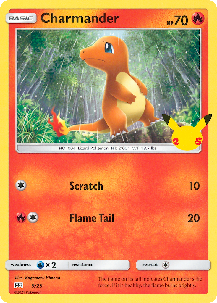 Charmander (9/25) [McDonald's 25th Anniversary] | Amazing Games TCG