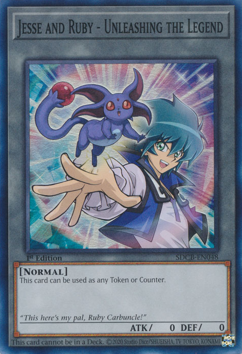 Jesse and Ruby - Unleashing the Legend [SDCB-EN048] Super Rare | Amazing Games TCG