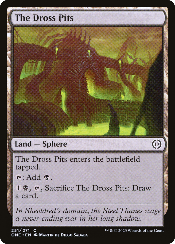 The Dross Pits [Phyrexia: All Will Be One] | Amazing Games TCG