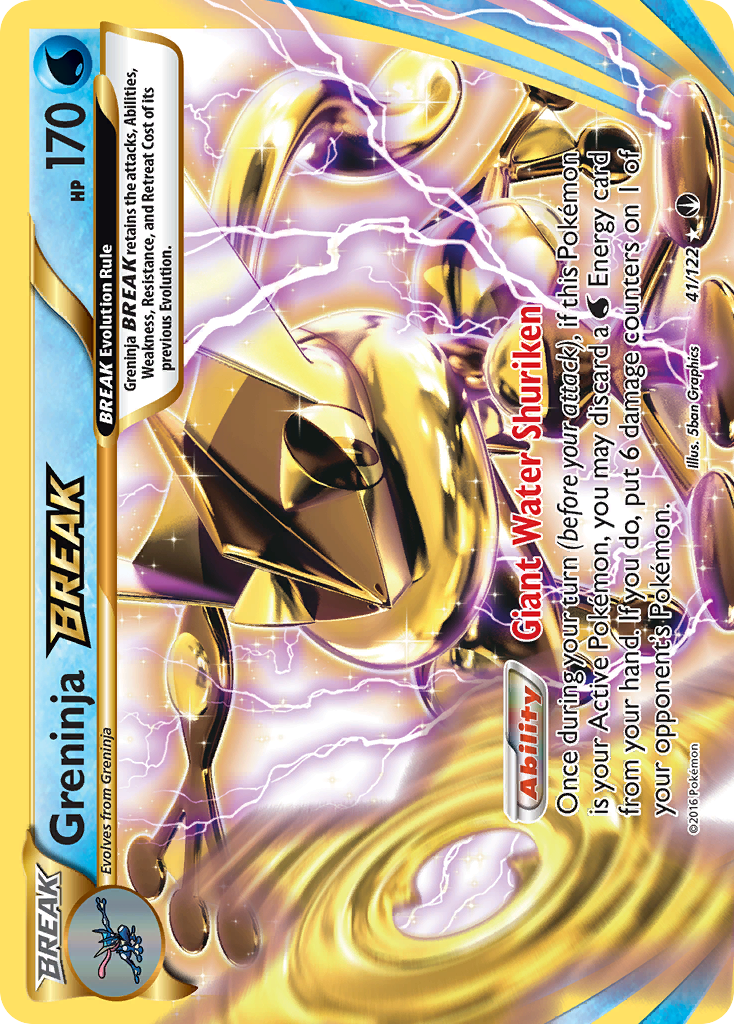 Greninja BREAK (41/122) [XY: BREAKpoint] | Amazing Games TCG