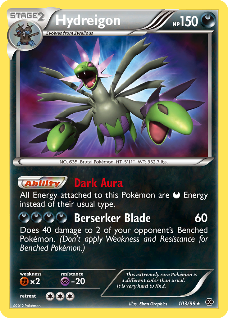 Hydreigon (103/99) [Black & White: Next Destinies] | Amazing Games TCG