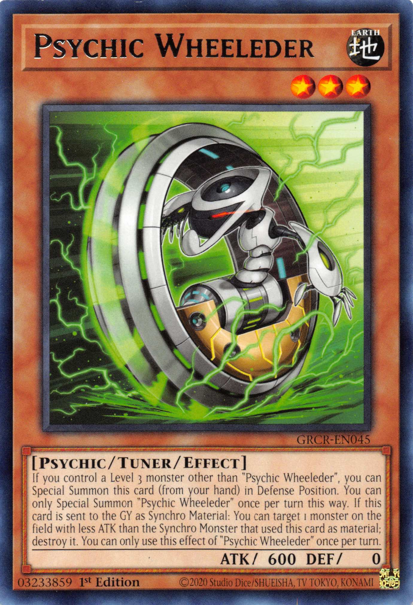 Psychic Wheeleder [GRCR-EN045] Rare | Amazing Games TCG