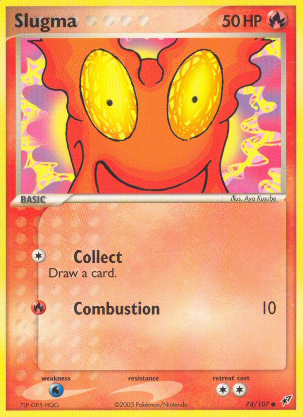 Slugma (74/107) [EX: Deoxys] | Amazing Games TCG