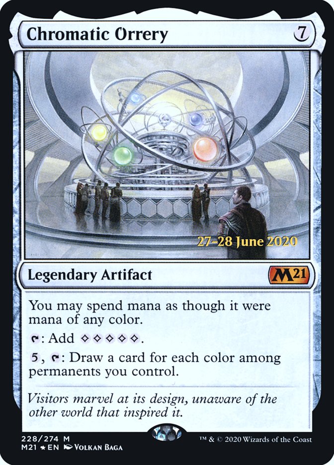 Chromatic Orrery  [Core Set 2021 Prerelease Promos] | Amazing Games TCG