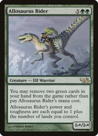 Allosaurus Rider [Duel Decks: Elves vs. Goblins] | Amazing Games TCG