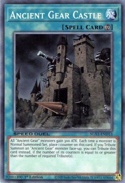 Ancient Gear Castle [SGX1-END13] Common | Amazing Games TCG