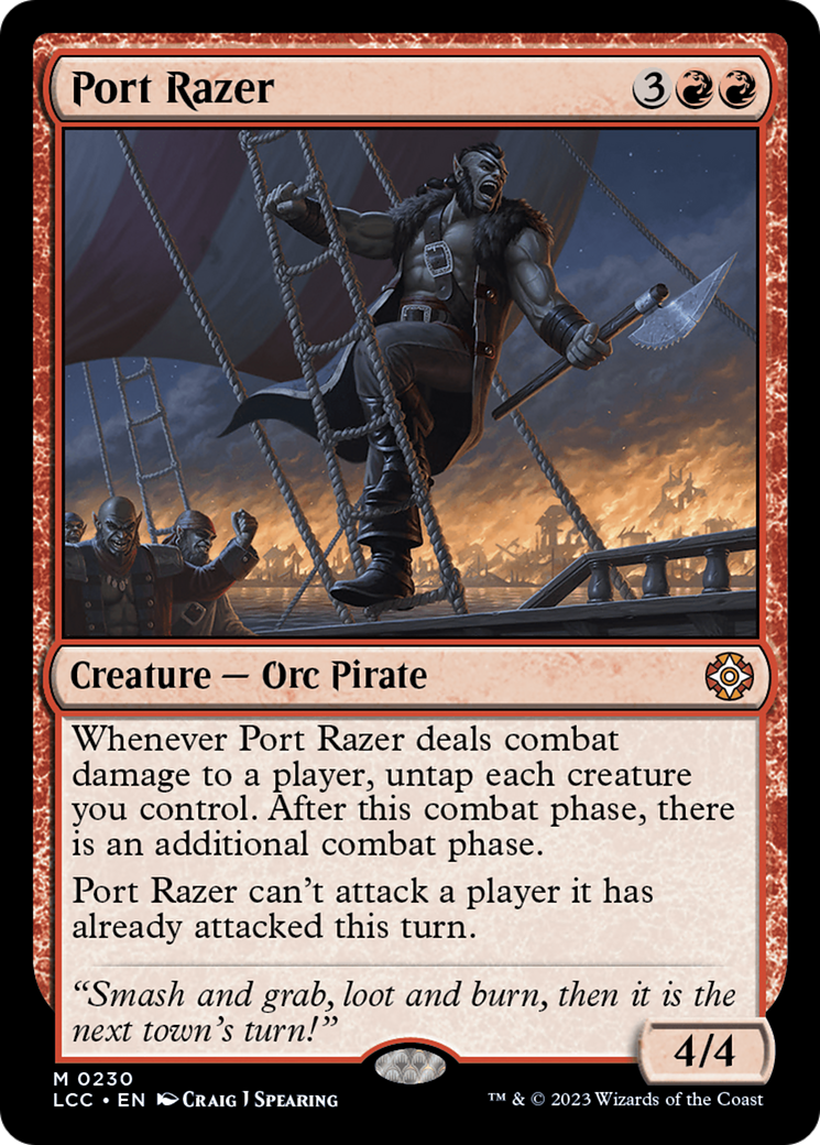 Port Razer [The Lost Caverns of Ixalan Commander] | Amazing Games TCG