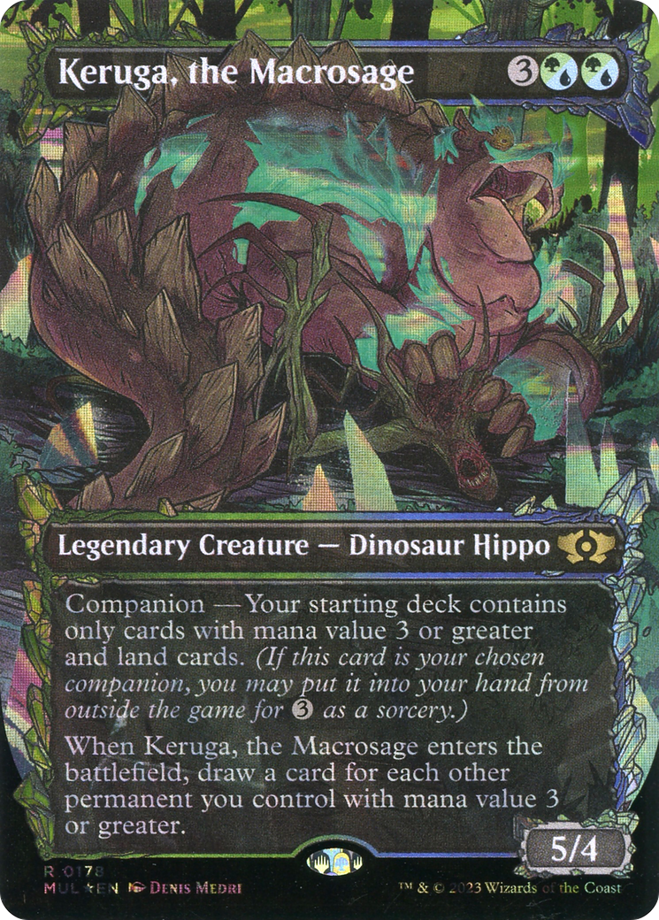 Keruga, the Macrosage (Halo Foil) [Multiverse Legends] | Amazing Games TCG