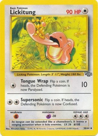 Lickitung (38/64) [Jungle Unlimited] | Amazing Games TCG