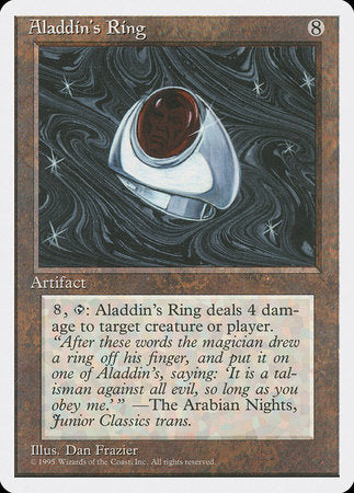 Aladdin's Ring [Fourth Edition] | Amazing Games TCG