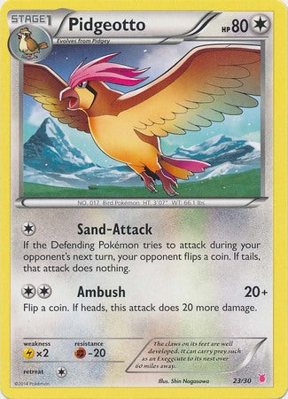 Pidgeotto (23/30) [XY: Trainer Kit 1 - Wigglytuff] | Amazing Games TCG