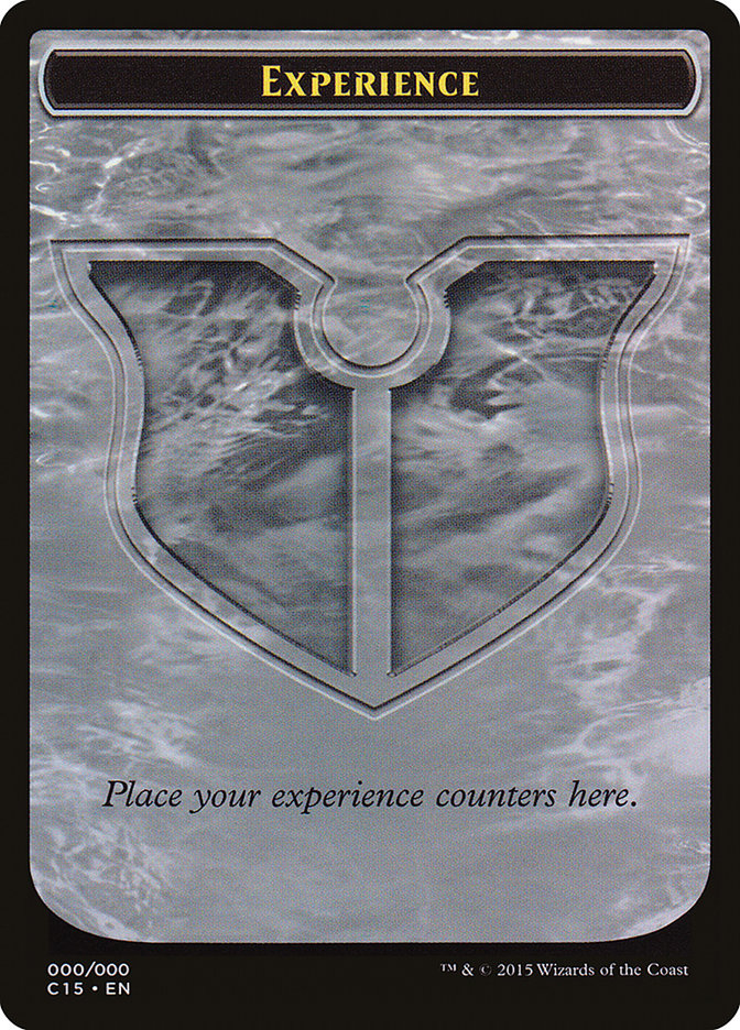 Experience // Experience Double-Sided Token [Commander 2015 Tokens] | Amazing Games TCG