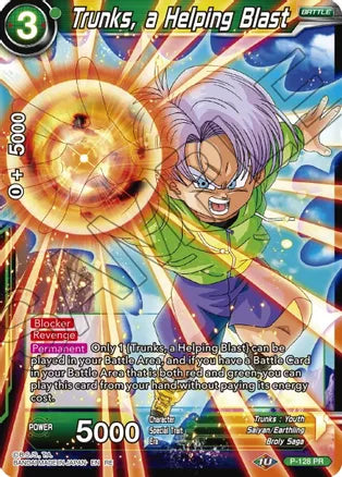 Trunks, a Helping Blast [P-128] | Amazing Games TCG